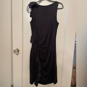 Elegant Purple Sleeveless Dress